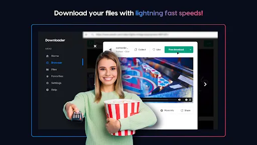 Downloader screenshot