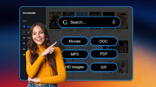 Downloader screenshot
