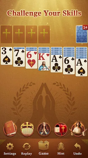 Bible Solitaire - Daily Bless screenshot