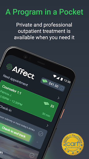 Affect: Addiction Recovery screenshot