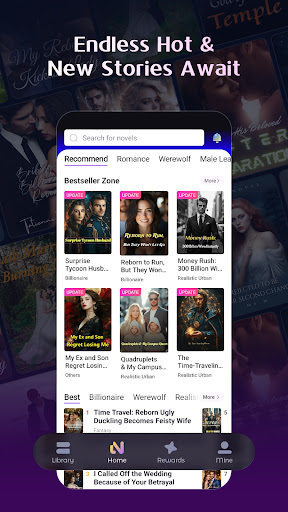 Novelory – Addictive Novels screenshot