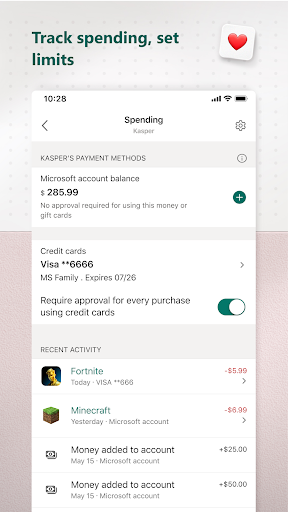 Microsoft Family Safety screenshot