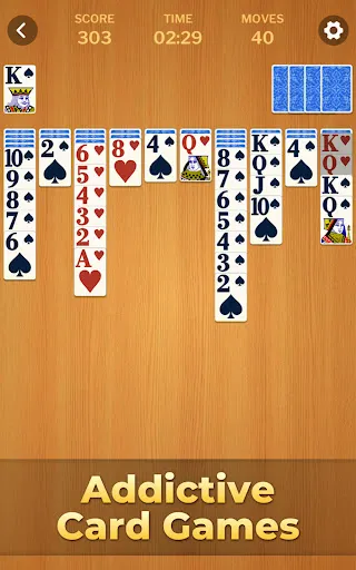 Spider Solitaire Classic Games screenshot