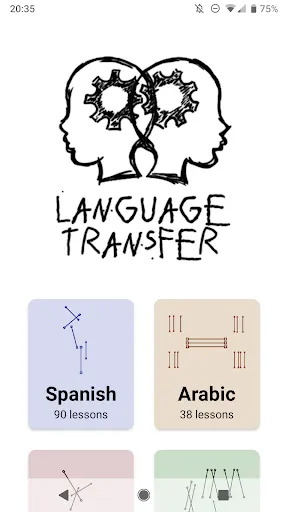 Language Transfer screenshot