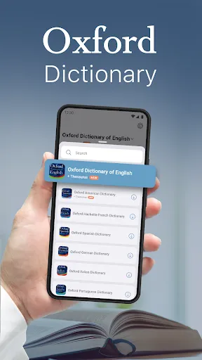 Oxford Dictionary & Thesaurus screenshot