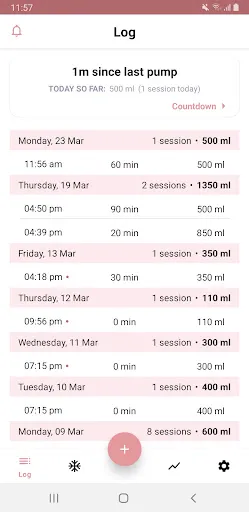 Pumply - Pumplog Tracker screenshot
