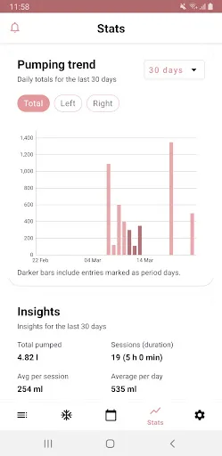 Pumply - Pumplog Tracker screenshot