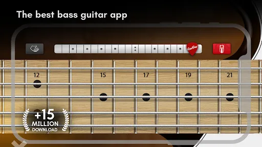 Real Bass electric bass guitar screenshot