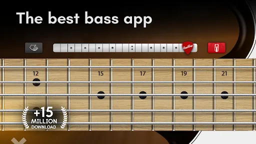 Real Bass electric bass guitar screenshot