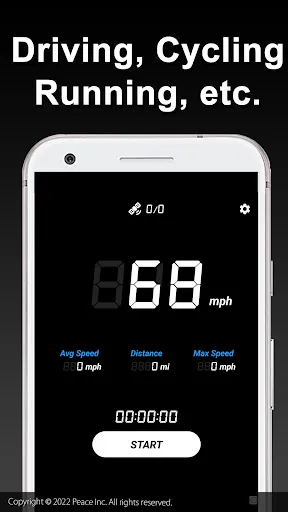 Speedometer screenshot