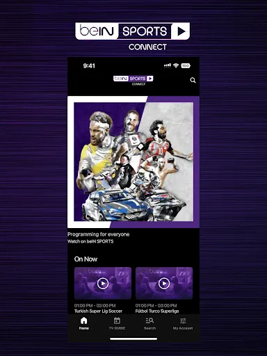 beIN SPORTS CONNECT screenshot