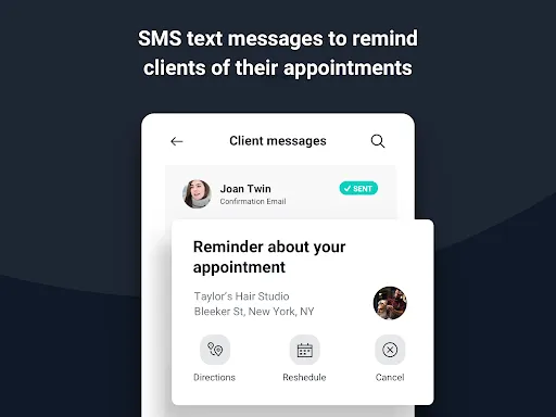 Fresha for business screenshot