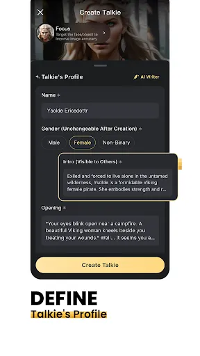 Talkie: Creative AI Community screenshot