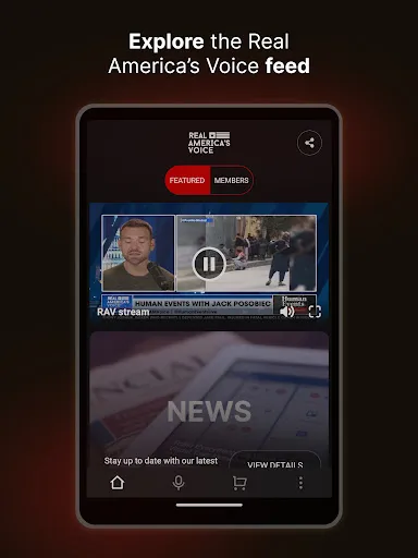 Real America’s Voice News screenshot