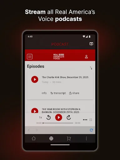 Real America’s Voice News screenshot