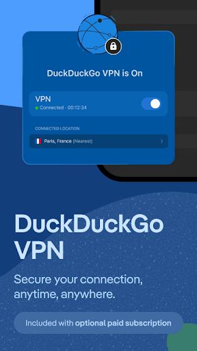 DuckDuckGo, Duck.ai, & VPN screenshot