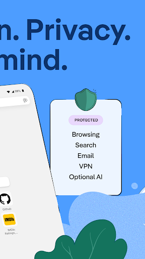 DuckDuckGo, Duck.ai, & VPN screenshot