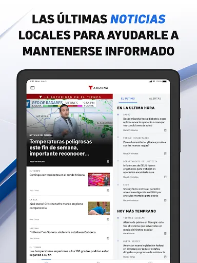 Telemundo Arizona: Noticias screenshot