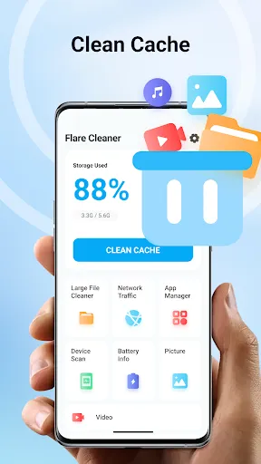 Flare Cleaner screenshot