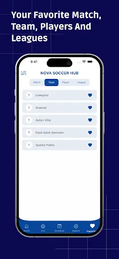 Nova Soccer Hub screenshot