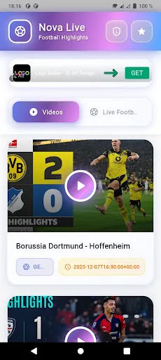 Nova - Live Sports Scores screenshot