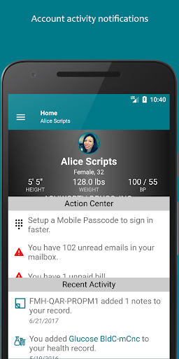 FollowMyHealth® screenshot
