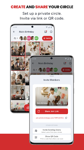 PhotoCircle screenshot