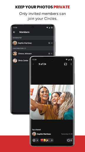 PhotoCircle screenshot