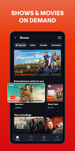 Fubo: Watch Live TV & Sports screenshot