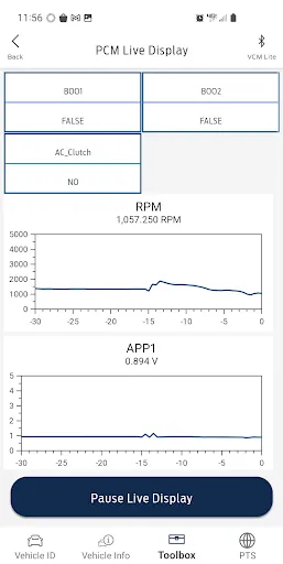 Ford DiagNow screenshot