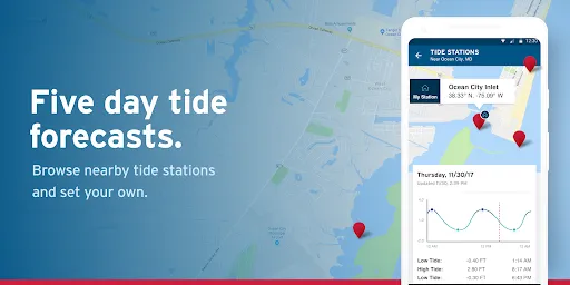 BoatUS - Boat Weather & Tides screenshot
