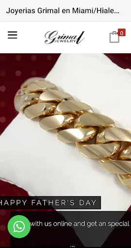 Grimal Jewelry Online Store screenshot