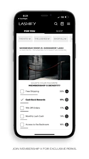 Lashify screenshot