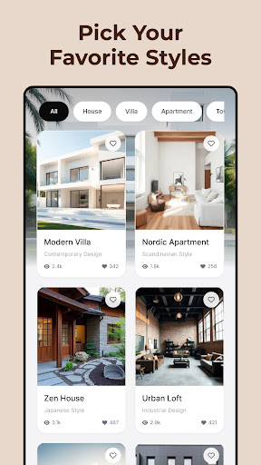 Archo – AI Interior Design screenshot