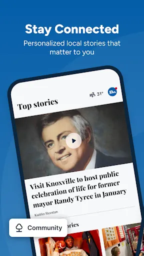 Knoxville News from WBIR screenshot