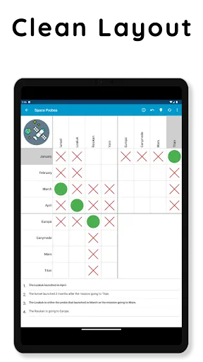 Logic Grid Puzzles: Brain Game screenshot