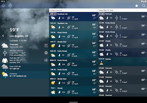 Weather XL PRO screenshot