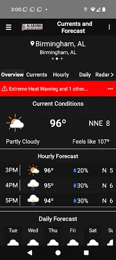 Alabama Weather Network screenshot