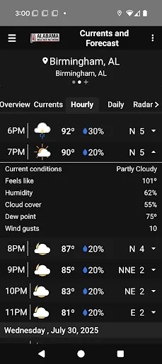 Alabama Weather Network screenshot