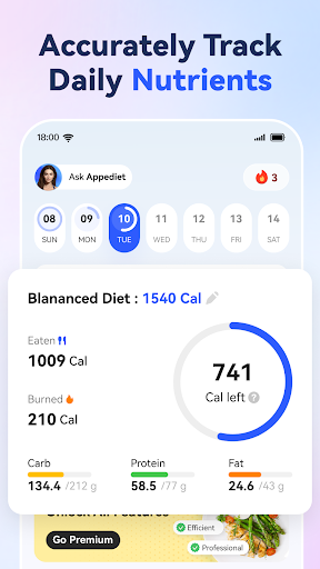 AI Calorie Counter - Appediet screenshot