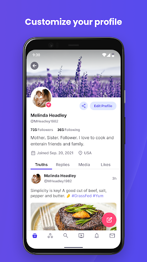 Truth Social screenshot