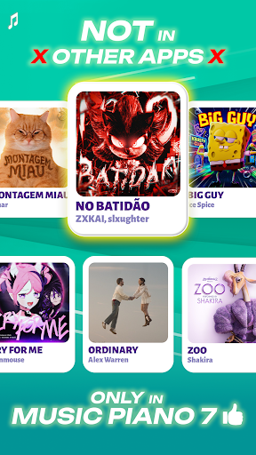 Music Piano 7: Rush Song Games screenshot