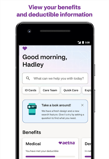 Aetna Health screenshot