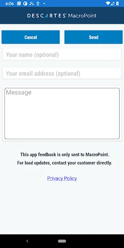 MacroPoint for Truckers screenshot