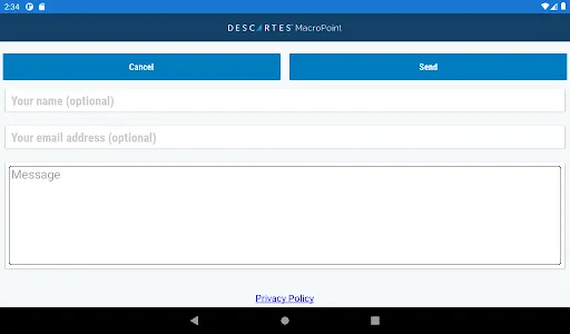 MacroPoint for Truckers screenshot