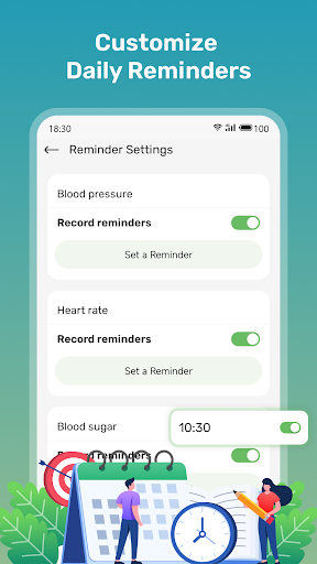 Health Sense: Track & Record screenshot