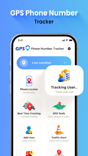 GPS Phone Number Tracker screenshot
