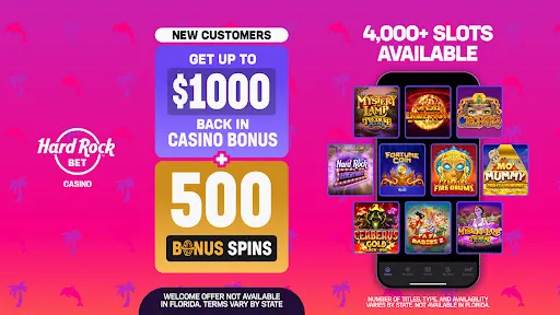 Hard Rock Bet Casino screenshot