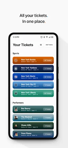 Ticket Wallet screenshot