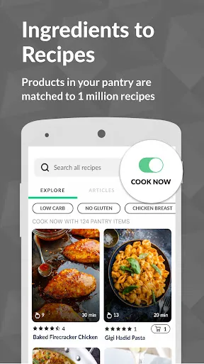 Cooklist: Pantry & Cooking App screenshot